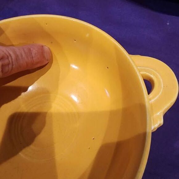 Fiesta vintage yellow cream soup bowl # - Picture 2 of 2